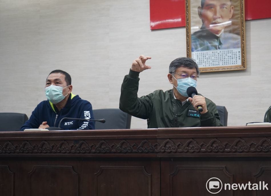 柯文哲認為新冠肺炎疫情還會拖很久，雙北合作要有對口單位因應疫情變化且戰且走。 圖：林昀真/攝