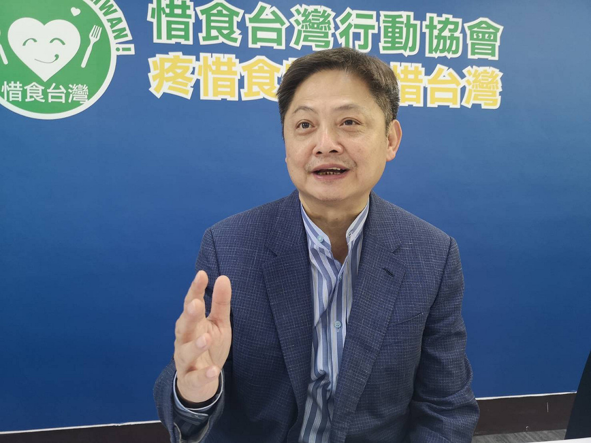 惜食台灣行動協會理事長簡承盈。 圖：惜食台灣行動協會 / 提供