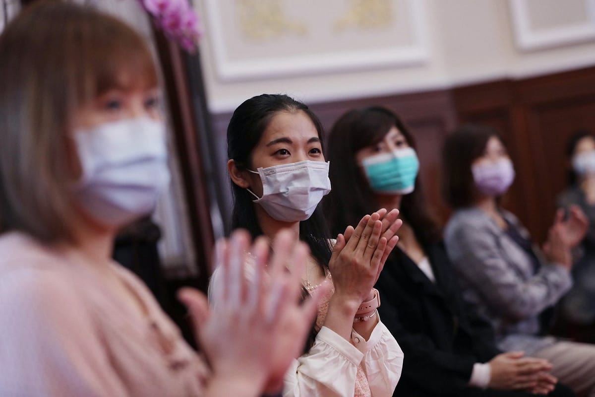 他們都是台灣的防疫英雄。 圖：擷自蔡英文臉書粉專