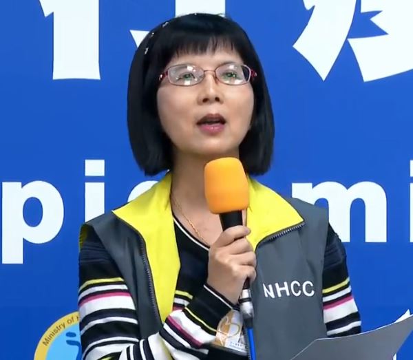 部立八里療養院賴碧蓮護理長分享居家檢疫14天心情。 圖：翻攝自疾管署直播影片