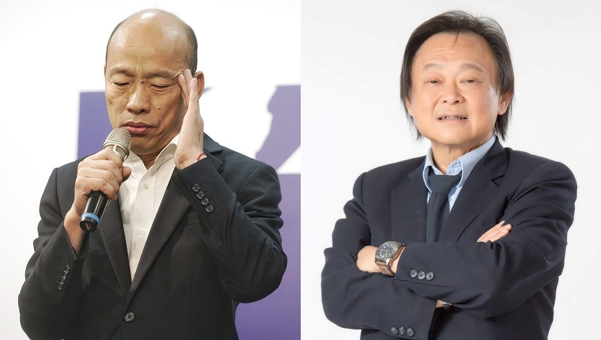韓國瑜正面臨罷免危機，王世堅建議他，像男子漢大丈夫一樣面對罷韓。 圖：新頭殼合成