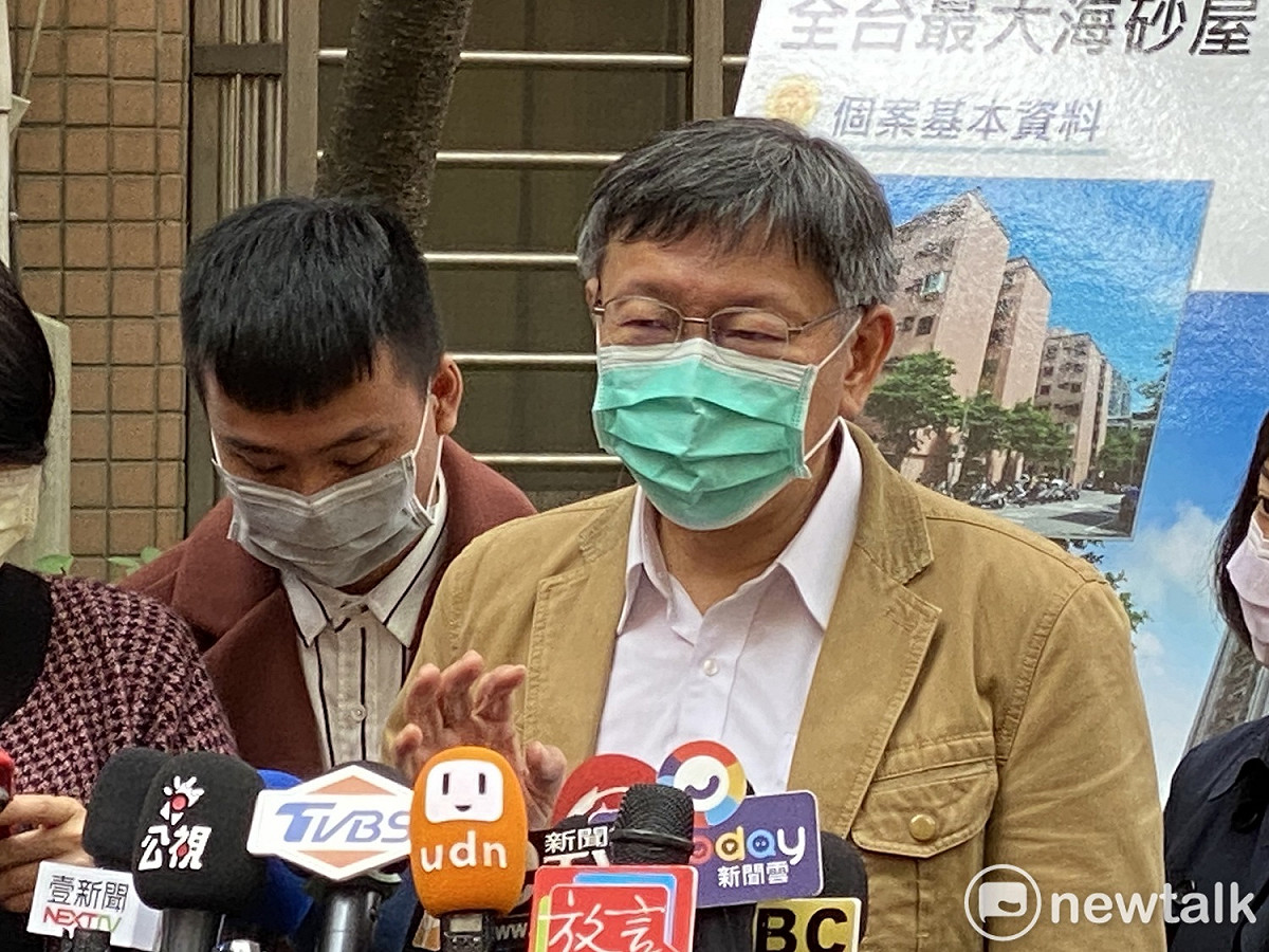 台北市長柯文哲。 圖：周煊惠 ／攝