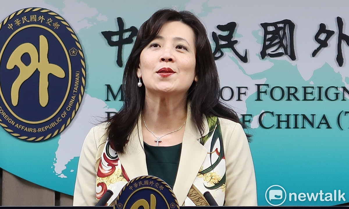 外交部發言人歐江安 資料照片：林朝億/攝