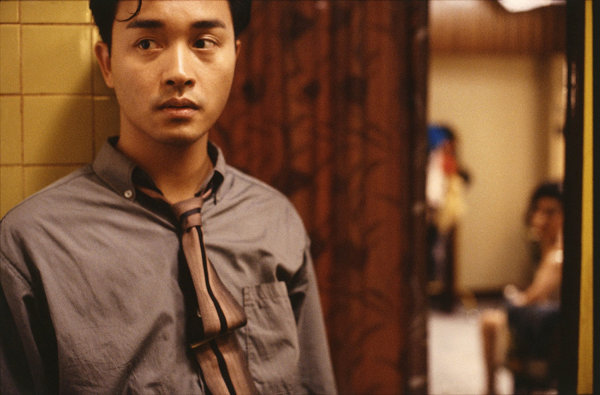 張國榮在《阿飛正傳》中飾演「旭仔」。 圖：華映娛樂/提供