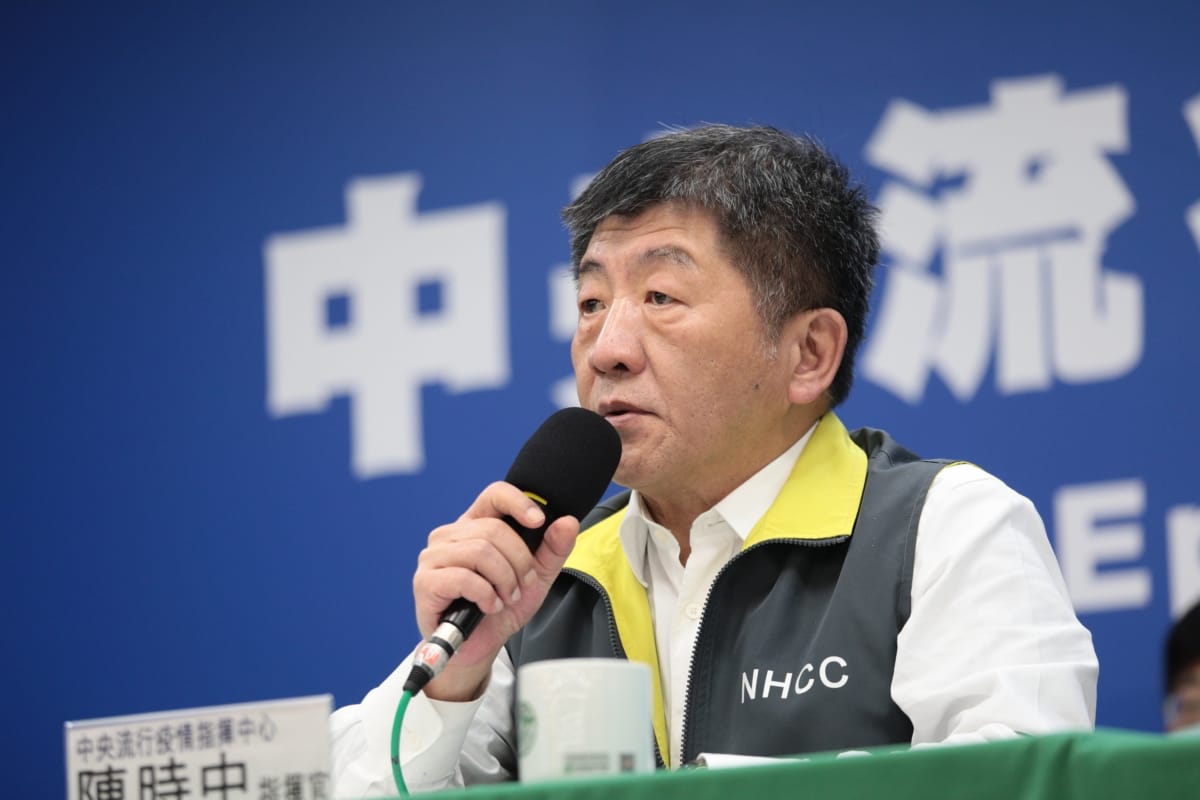 中央流行疫情中心指揮官陳時中。 圖：疾管署／提供