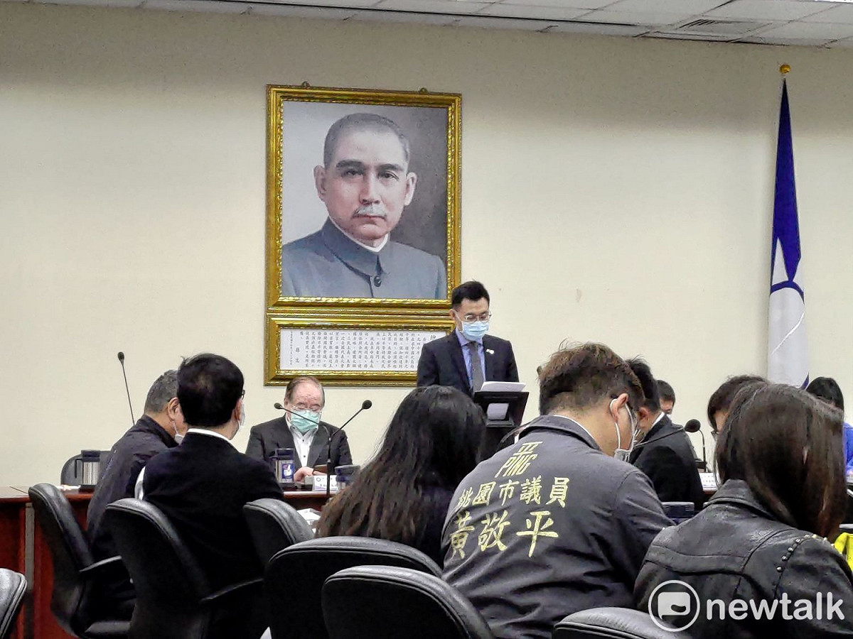 國民黨主席江啟臣宣布國民黨改革委員會正式組成。 圖：黃建豪/攝