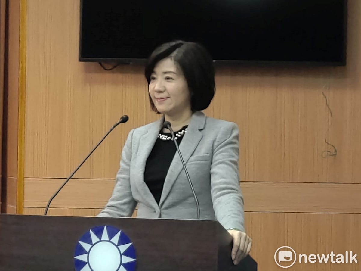 國民黨文傳會主委王育敏。 圖：黃建豪/攝（資料照）