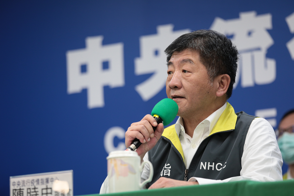 中央流行疫情指揮中心指揮官陳時中。 圖：疾管署／提供
