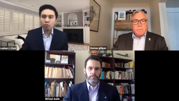 史丹佛大學胡佛研究所（Hoover Institution）今晚透過視訊舉行政策簡報。 圖:HooverInstitution/Youtube頻道