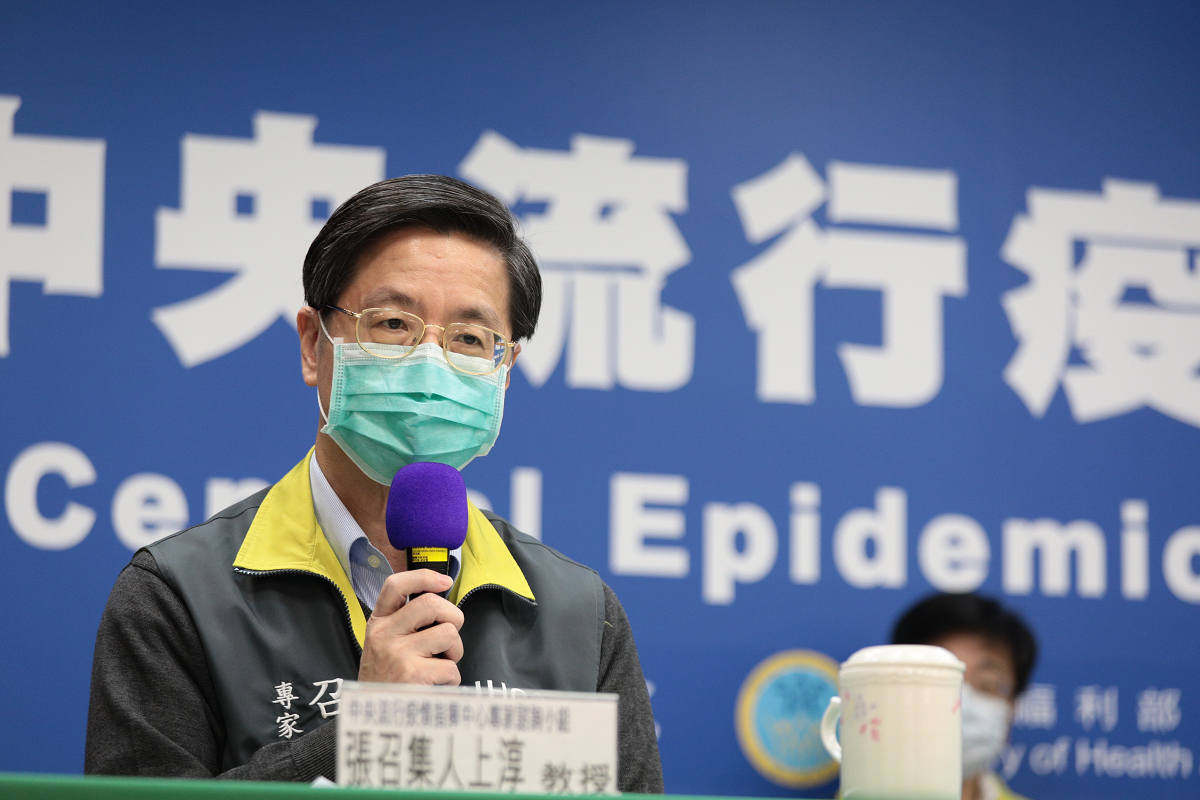 專家小組召集人張上淳教授。 圖：疾管署／提供