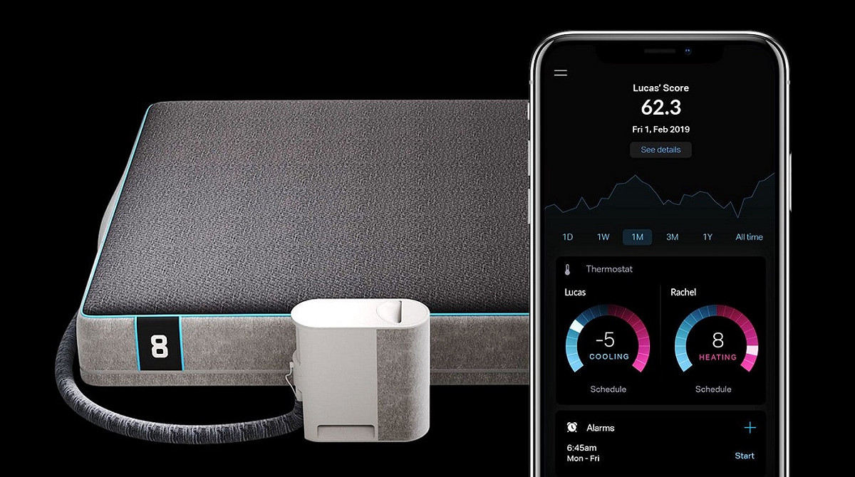 Eight Sleep 的最新產品 the Pod，企圖透過科技提升人們的睡眠品質。 圖：取自Eight Sleep官網