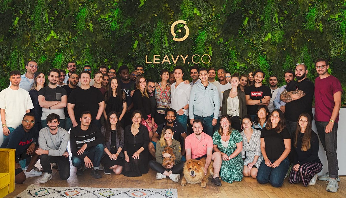 圖為 Leavy.co 的團隊成員。 圖：取自Leavy.co官網