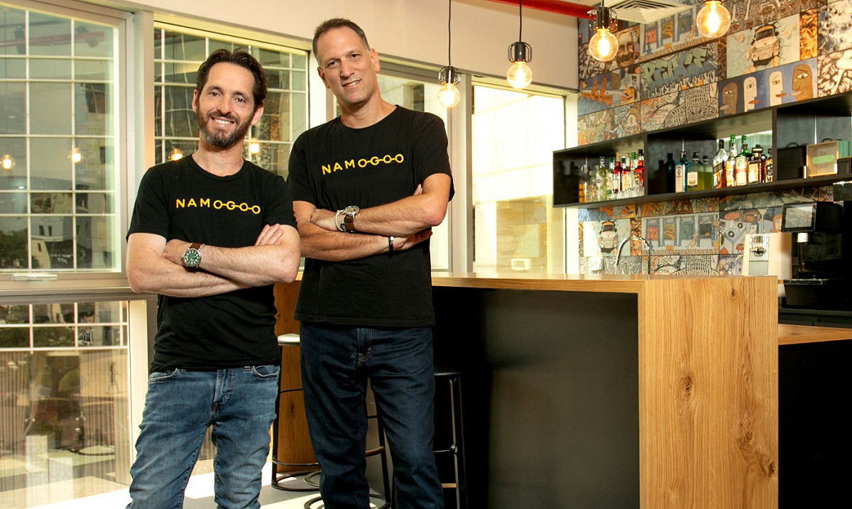 Namogoo 的兩位共同創辦人，CTO Ohad Greenshpan（左）與 CEO Chemi Katz（右）。 圖：翻攝自Techcrunch