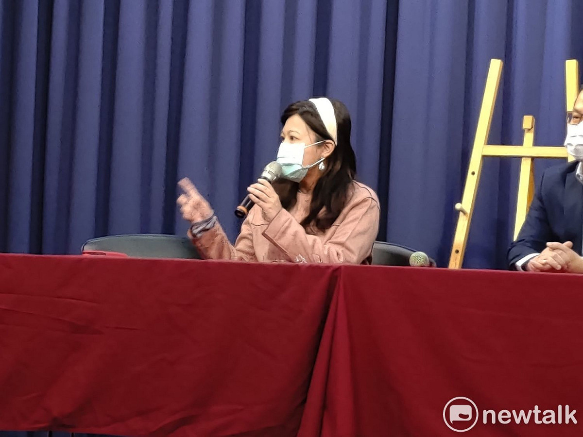 國民黨台北市議員、革實院副院長游淑慧。 圖：黃建豪/攝