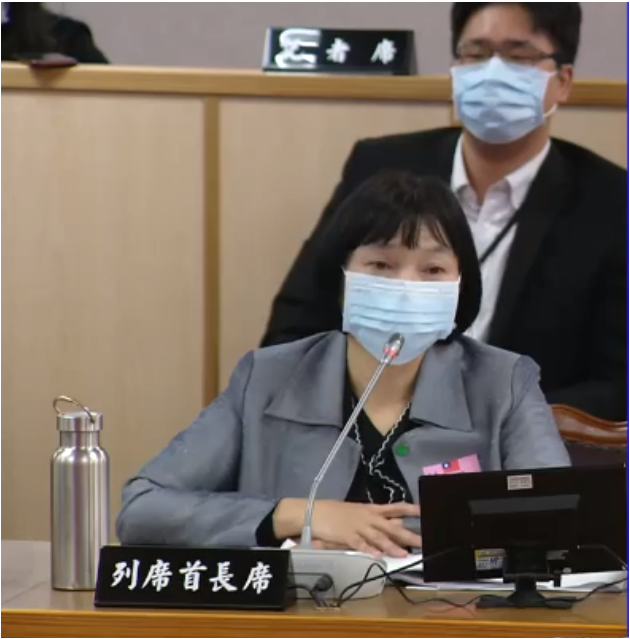 促轉會代理主委楊翠。 圖：擷自直播畫面