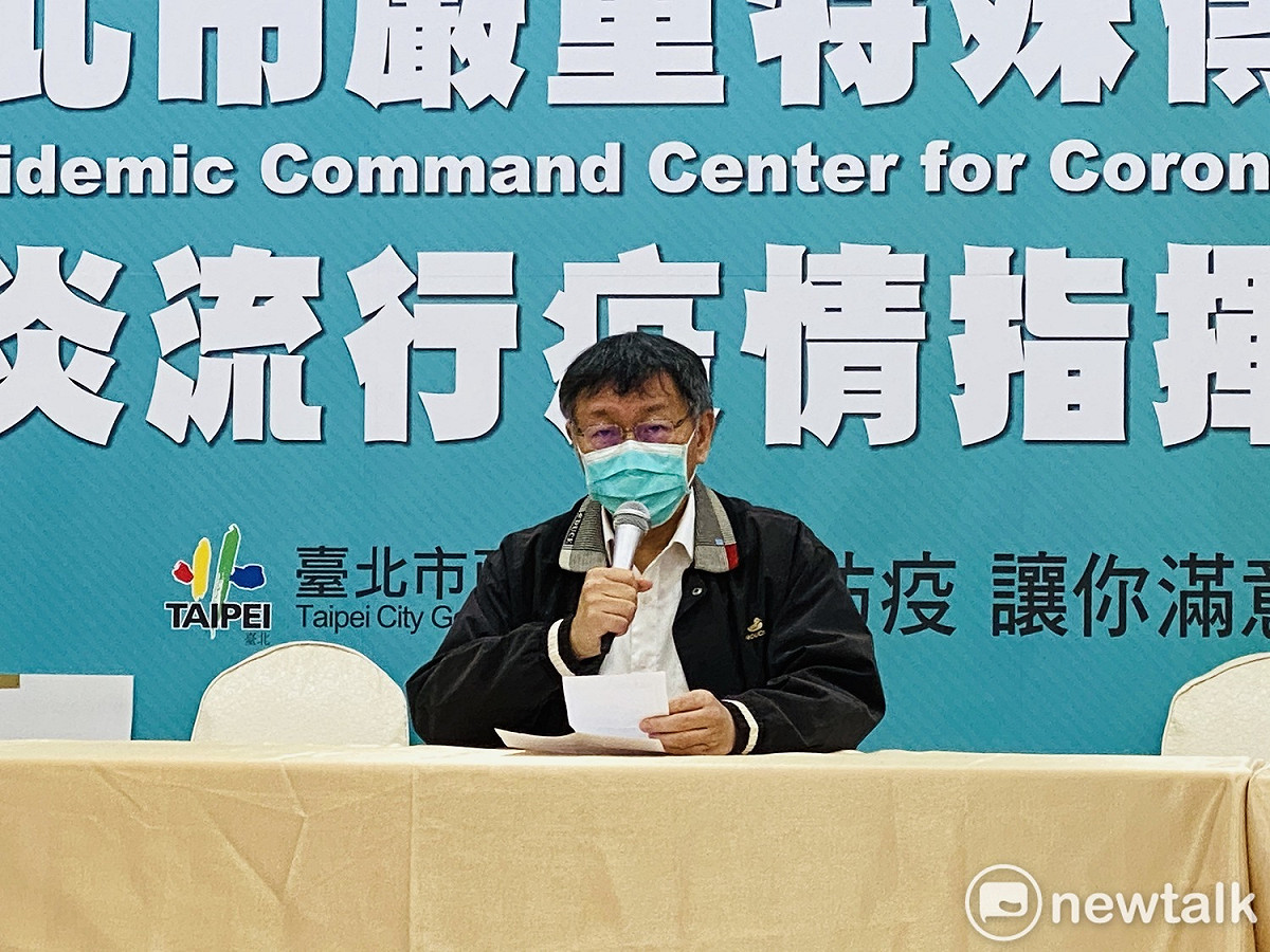 台北市長柯文哲。 圖：周煊惠 ／攝