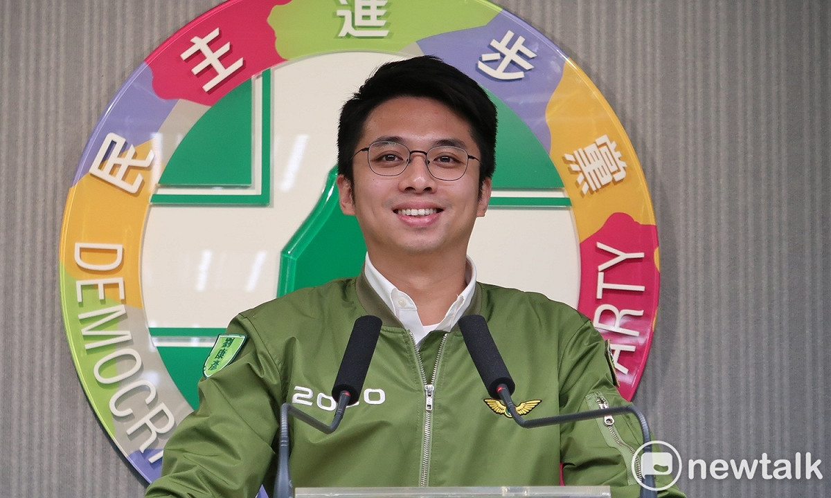 民進黨發言人劉康彥。 圖：林朝億/攝 (資料照片)