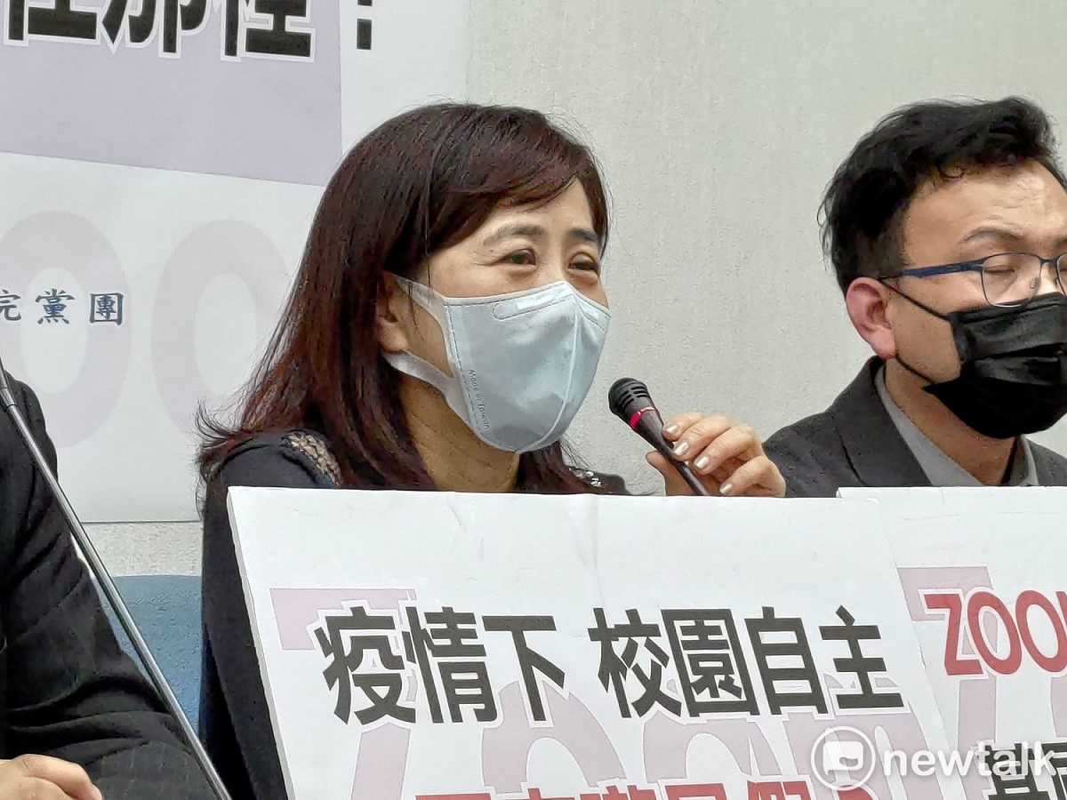 國民黨團副書記長林奕華。 圖：黃建豪/攝
