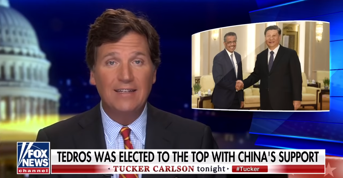 美國福斯新聞（ Fox News ）主播塔克·卡爾森（ Tucker Carlson ）。 圖：翻攝自Fox News