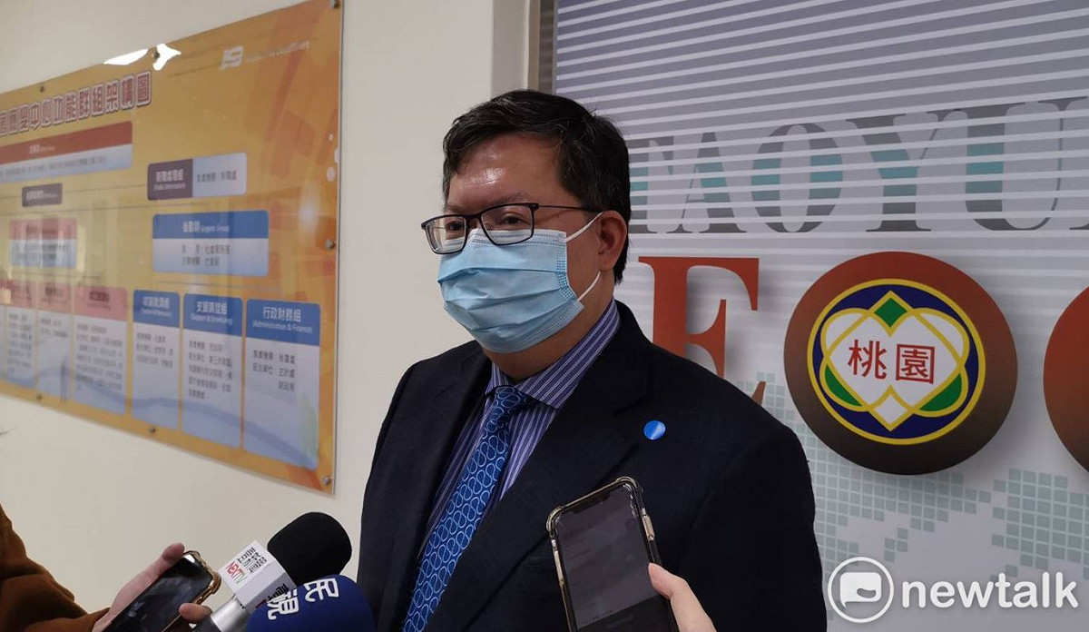 鄭文燦認為，任何疾病、任何感染都應該得到保護、照顧和支持，不應該被標籤化或歧視。 圖：林昀真／攝