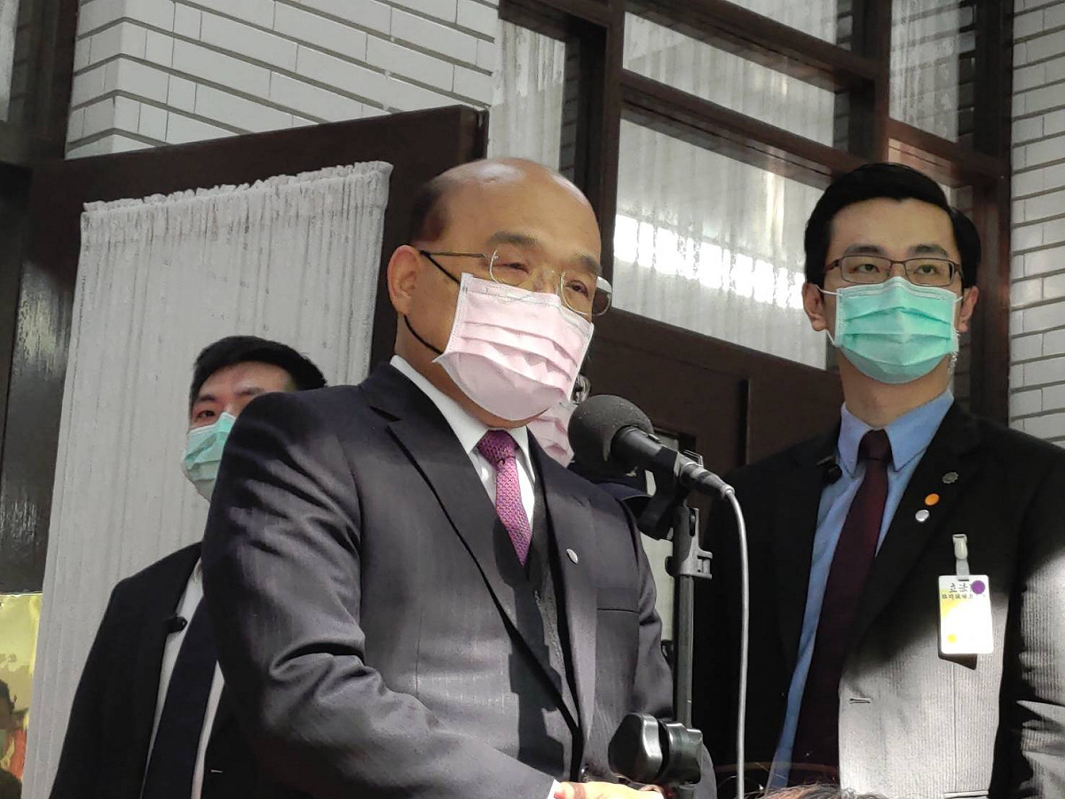 行政院長蘇貞昌。 圖:黃建豪/攝(資料照)