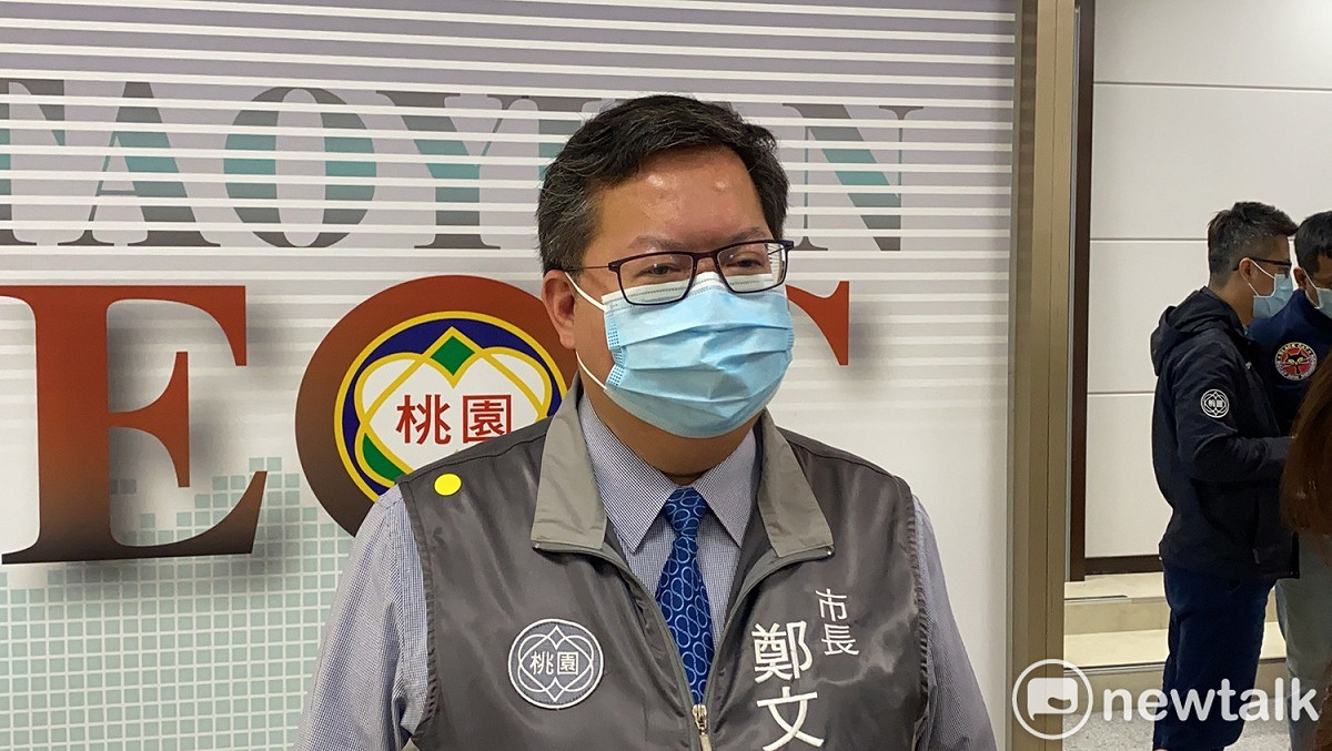 鄭文燦強調醫療暴力零容忍是政府政策，大家應給予防疫第一線人員尊重及鼓勵。 圖：林昀真/攝