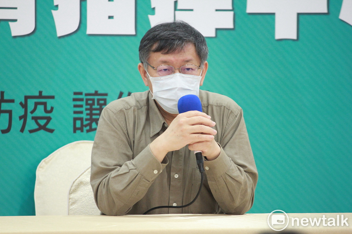 台北市長柯文哲。 圖：周煊惠 / 攝