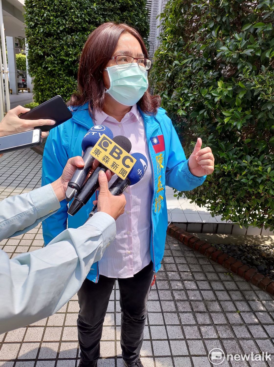 國民黨立委陳玉珍。 圖：黃建豪/攝