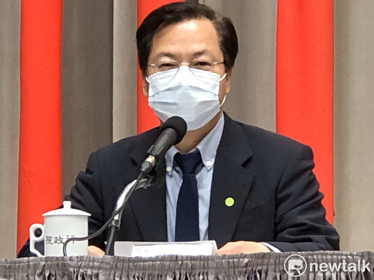 行政院政務委員龔明鑫。 圖：謝莉慧/攝