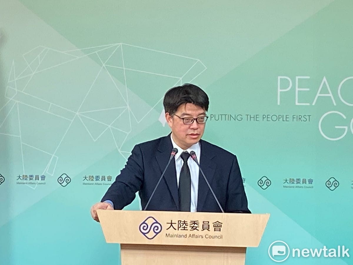 陸委會副主委兼發言人邱垂正。 圖：謝莉慧／攝