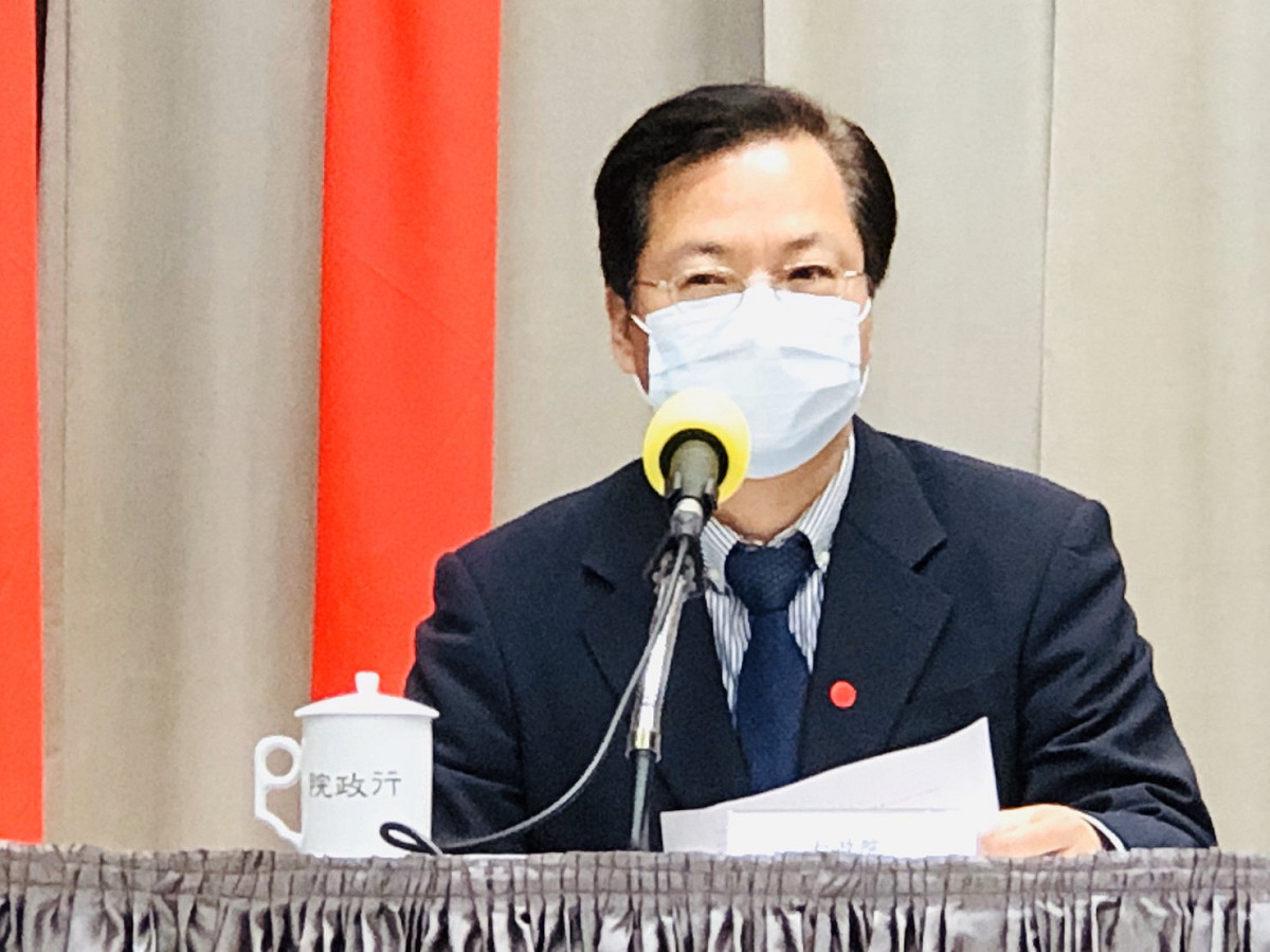 行政院政務委員龔明鑫。 圖：謝莉慧/攝