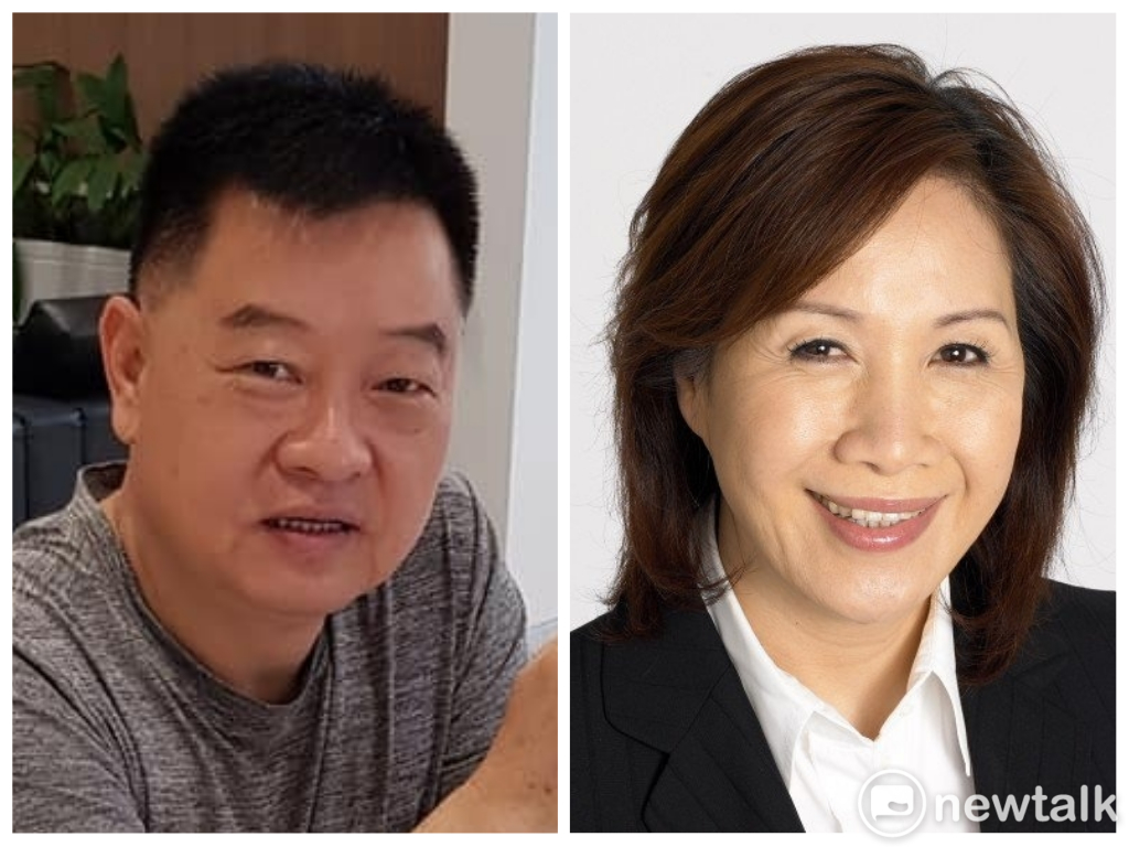 民進黨台北市黨部主委，前議員王孝維（左）對決前立委薛凌（右）。 圖：新頭殼合成照