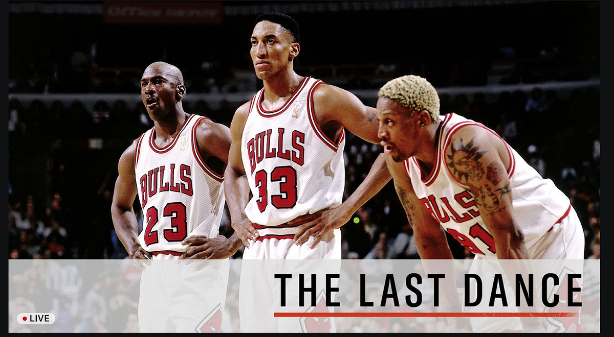 Michael Jordan紀錄片《最後之舞》。 圖／取自ESPN