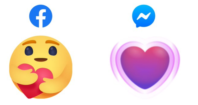 Facebook近日將推出新的「表情符號」，讓用戶能夠透過臉書APP，用新的表情符號向身邊的好友傳遞關心。 圖：擷取自Alexandru Voica推特