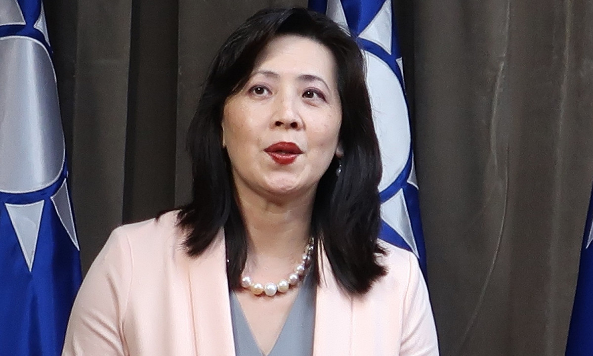 外交部發言人歐江安 圖：林朝億/攝