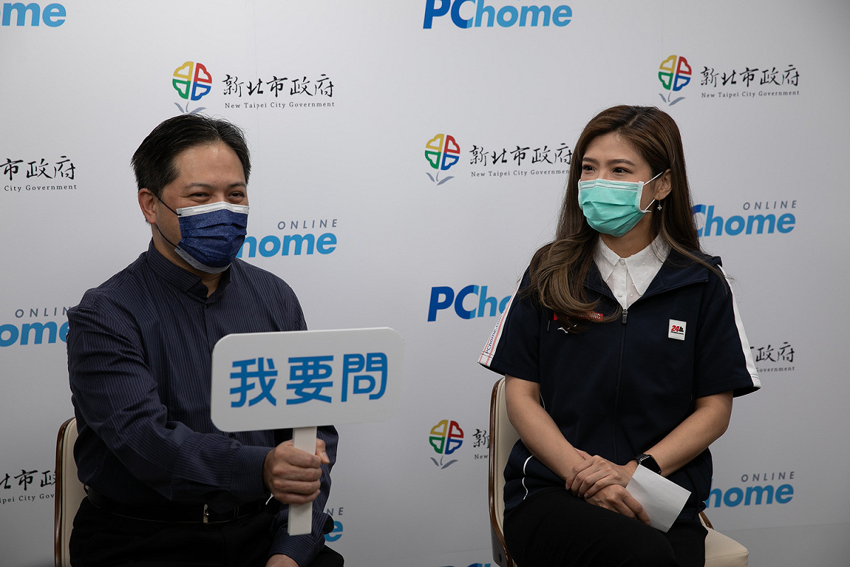 新北市副市長吳明機表示，受武漢肺炎疫情影響，宅經濟也要超前部屬，新北帶領企業運用新銷售模式拓展宅經濟市場。 圖：新北市經發局/提供
