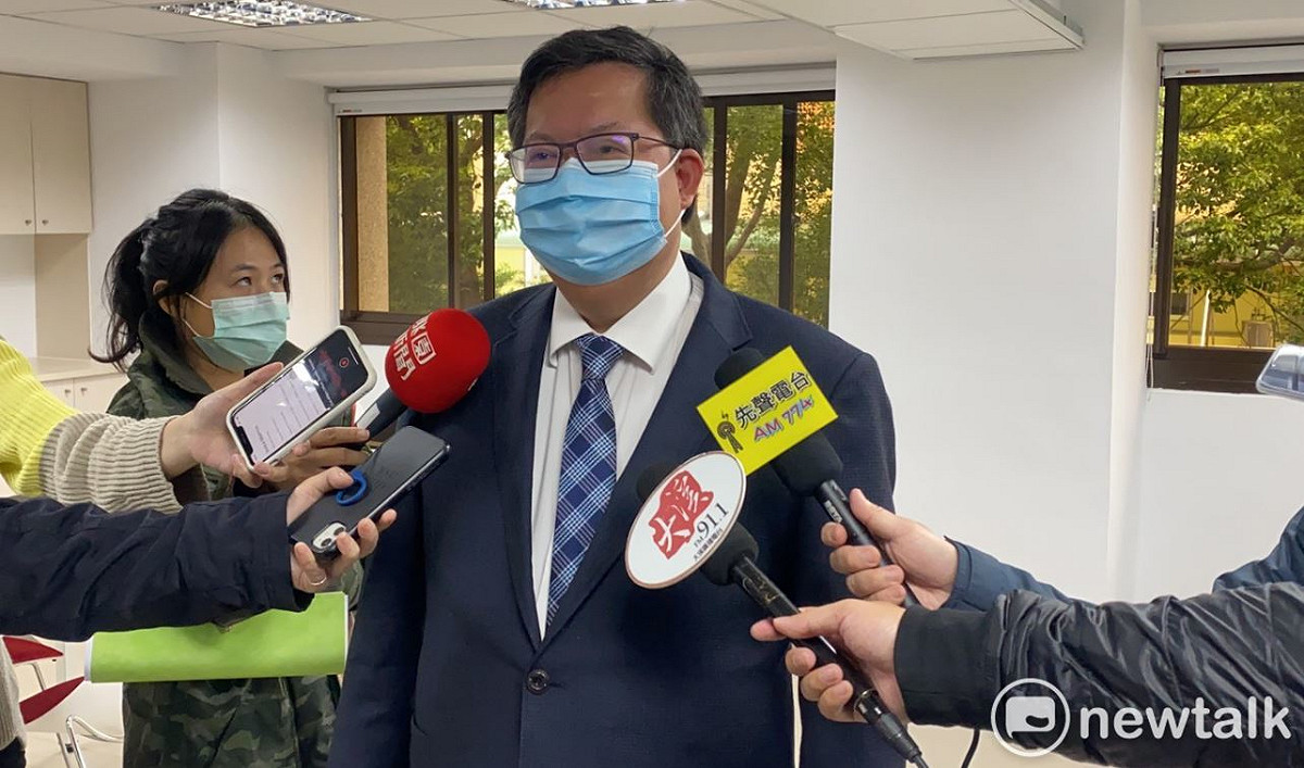鄭文燦希望中央能放寬「安心即時上工」計劃限制門檻，讓有需要的民眾可以真正獲得幫助。 圖：林昀真／攝
