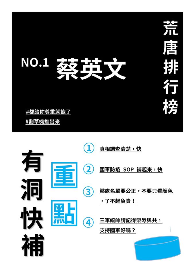 總統蔡英文今 (22) 天早上記者會時指出，敦睦艦隊出航國防部長有向她報告，她予以「尊重」。對此，國民黨立委鄭麗文痛批，三軍統帥只要尊重，不用拍板也不用決策，「原來這麼好當！」 圖：翻攝自鄭麗文臉書