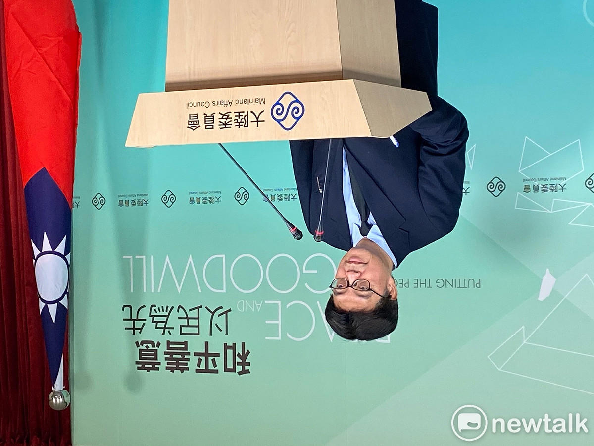 陸委會副主委兼發言人邱垂正。 圖：謝莉慧/攝（資料照片）