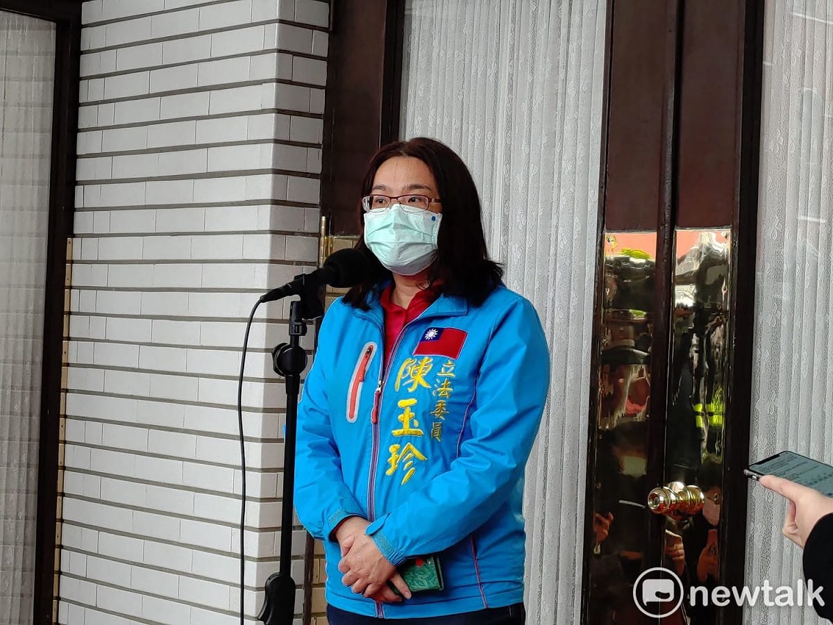 國民黨金門立委陳玉珍。 圖：黃建豪/攝