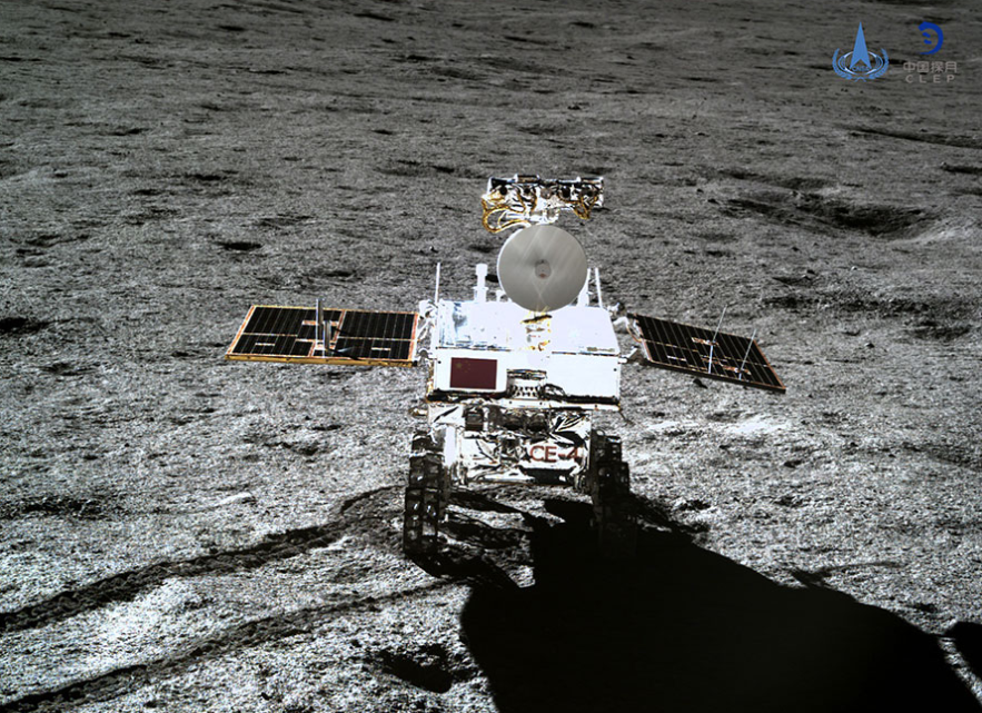 中國首次火星探測任務命名為「天問一號」，期望藉由此任務對火星的環境情況，有更深入的了解與研究。圖為外星探測示意圖。 圖：擷取自中國國家航天局官網