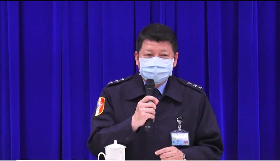 軍政副部長張哲平上將 圖:擷取自國防部記者會直播畫面