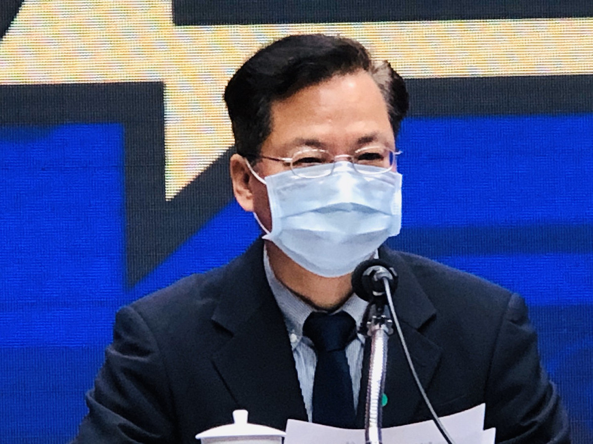 行政院政務委員龔明鑫。 圖：謝莉慧/攝