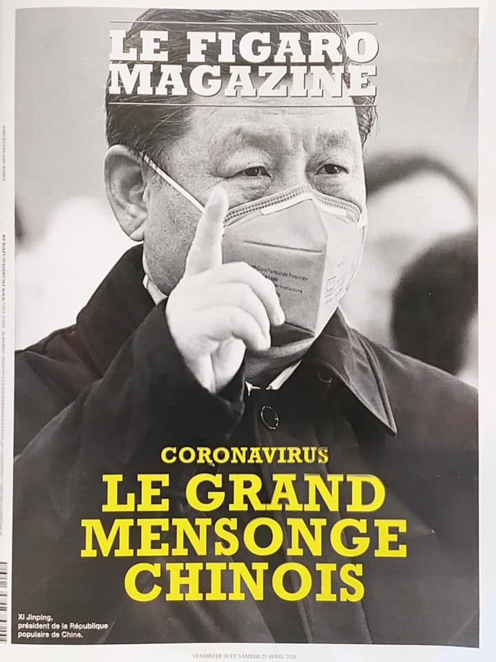 中共大外宣反而讓世界警覺危險 圖:擷取自臉書
