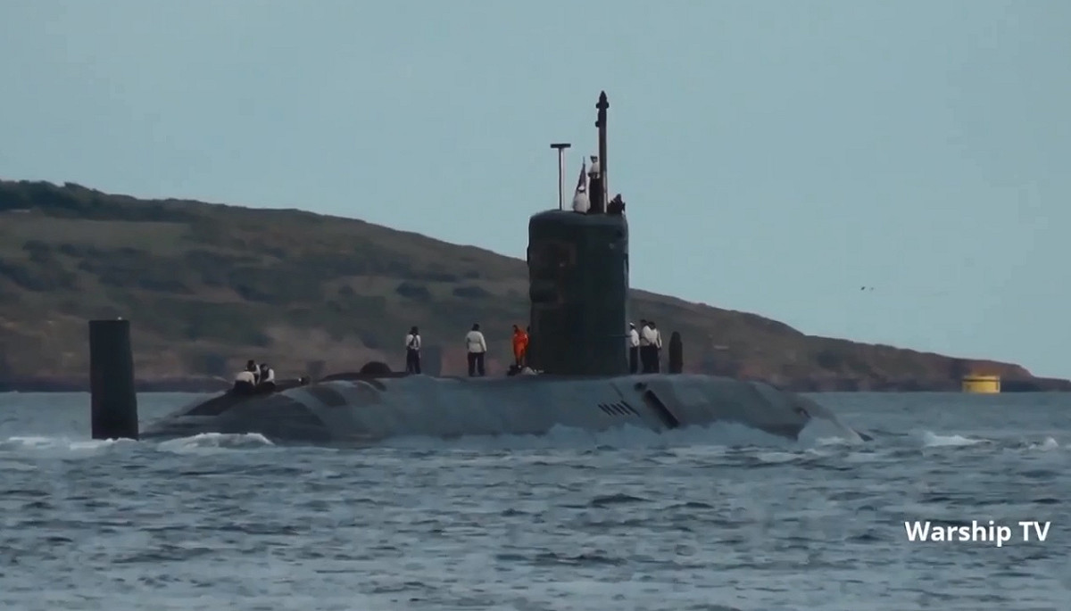 英國皇家海軍艦艇鋒銳號（圖） 圖：翻攝Youtube