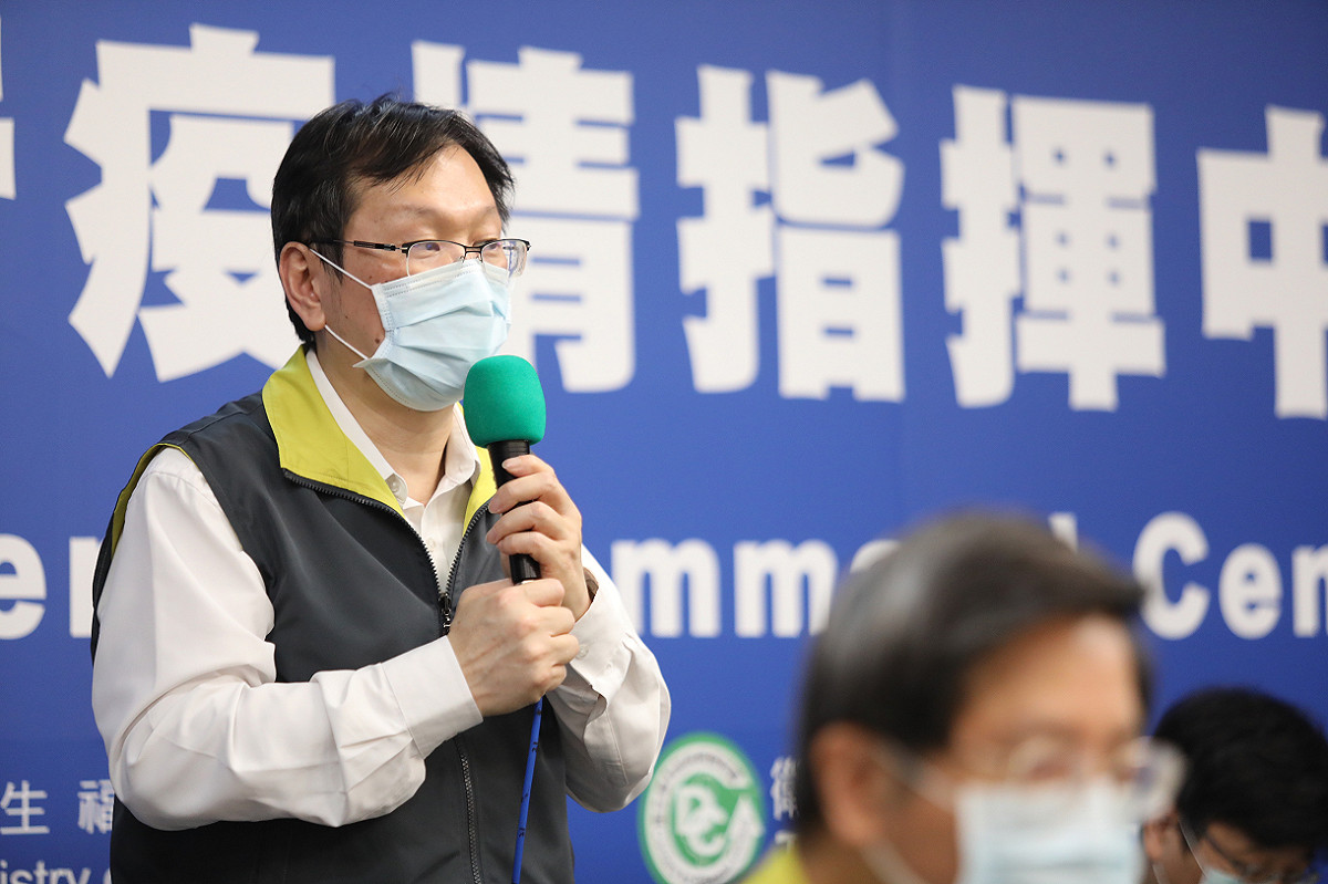 中央流行疫情指揮中心發言人莊人祥。（資料照） 圖：中央流行疫情指揮中心／提供（資料照片）