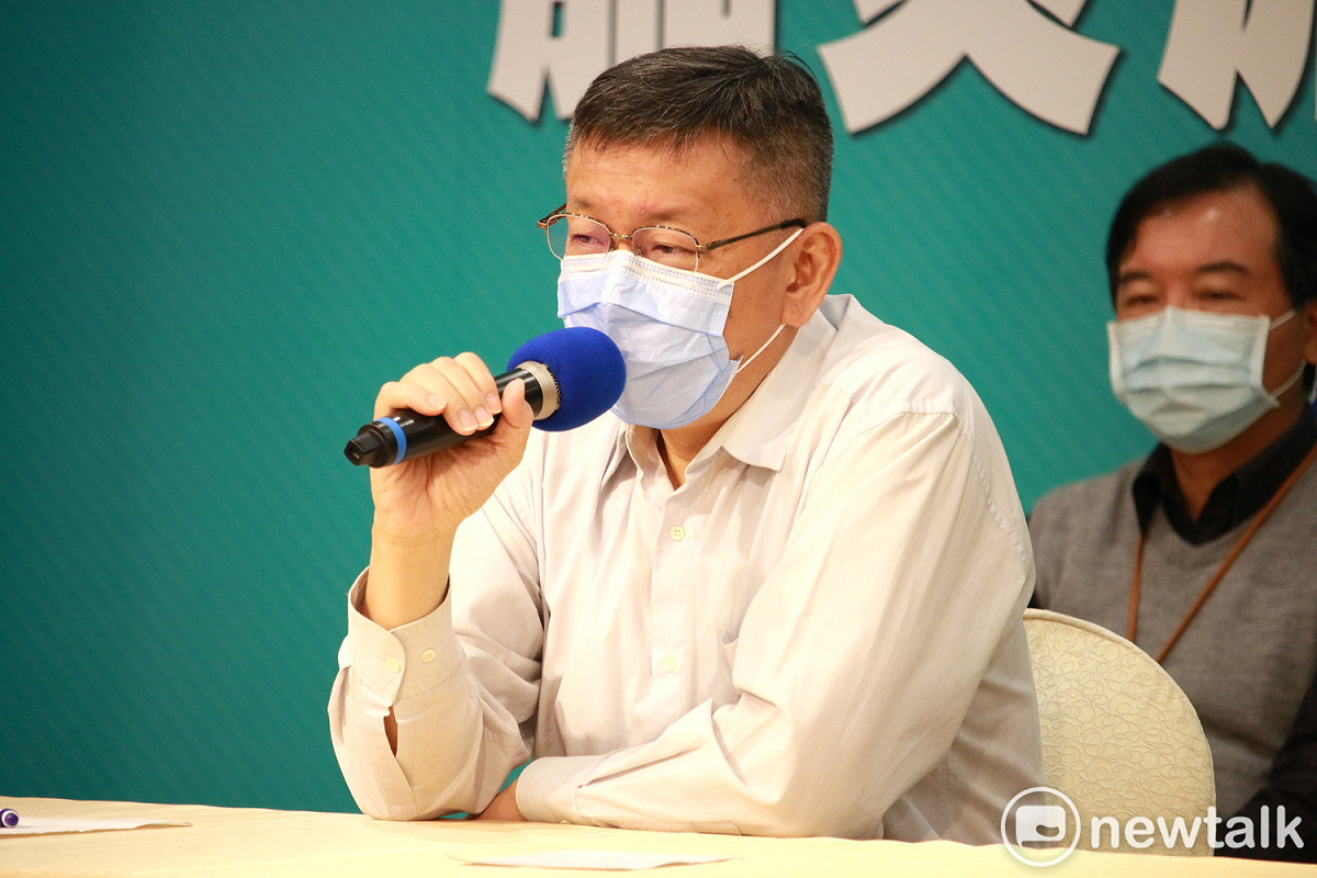 台北市長柯文哲。 圖：周煊惠 / 攝（資料照）
