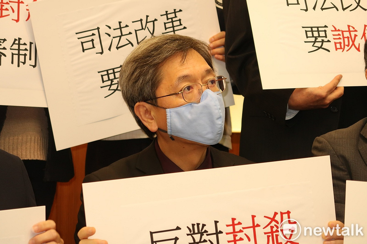 民間司改會董事長林永頌 圖：林朝億/攝
