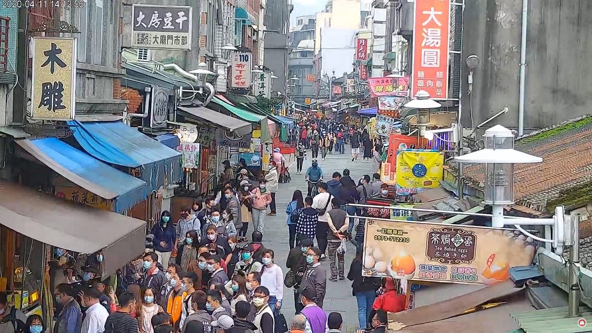 桃園市以大數據分析各景點人潮進行流量管控。 圖：桃園市政府/提供