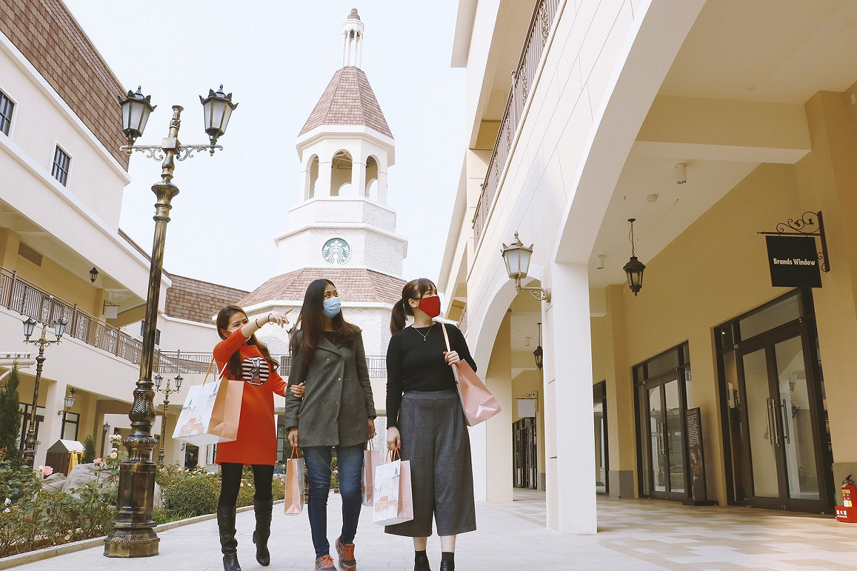 母親節帶媽媽來麗寶Outlet Mall購物，還能抽萬元購物金。 圖：麗寶Outlet Mall/提供